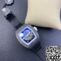 ZF Factory Richard Mille RM055 Black Rubber Strap Replica