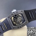 ZF Factory Richard Mille RM055 Black Rubber Strap Replica