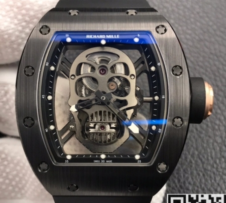 ZF Factory Richard Mille RM052-01 Black Ceramic Watch