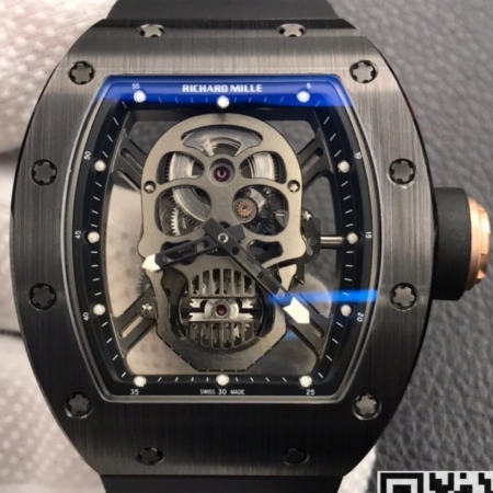 ZF Factory Richard Mille RM052-01 Black Ceramic Watch