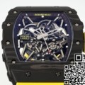 ZF Factory Richard Mille RM35-02 Yellow Strap Replica Watch