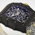 ZF Factory Richard Mille RM35-02 Yellow Strap Replica Watch