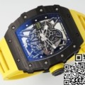 ZF Factory Richard Mille RM35-02 Yellow Strap Replica Watch