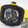 ZF Factory Richard Mille RM35-02 Yellow Strap Replica Watch