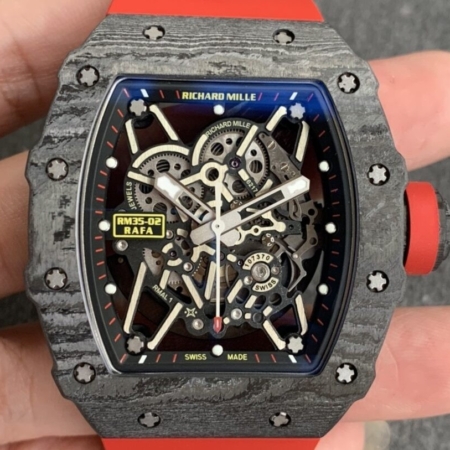 ZF Factory Richard Mille RM35-02 Red Strap Replica
