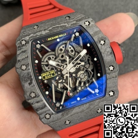 ZF Factory Richard Mille RM35-02 Red Strap Replica