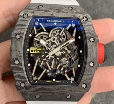 ZF Factory Richard Mille RM35-02 White Strap Replica