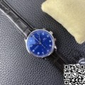 ZF Factory IWC Portugieser IW371491 Blue Panda Plate Replica