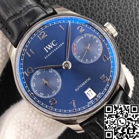 ZF Factory IWC Portugieser IW500710 Blue Panda Plate Watch