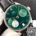 ZF Factory IWC Portugieser IW500708 Green Panda Plate Fake Watch