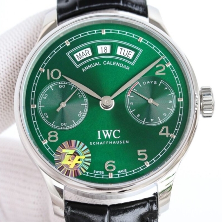 ZF Factory IWC Portugieser IW503501 Black Strap Fake Watch