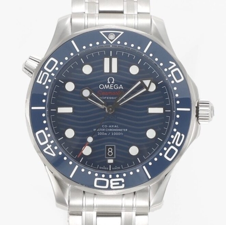 VS Factory Omega Seamaster Fake Diver 300M 210.30.42.20.03.001 Blue Dial