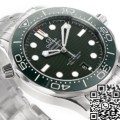 VS Factory Fake Omega Watch Seamaster Diver 300M 210.30.42.20.10.001 Green Dial