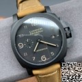 VS Factory Luminor Mrian Panerai PAM441 Black Ceramic Case Size 44mm