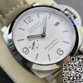 VS Factory Panerai Luminor Base PAM01314 White Dial Size 44mm