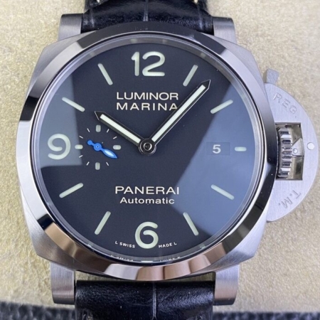 VS Factory Panerai Watch Luminor PAM01312 Black Dial Size 44mm