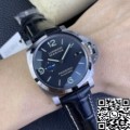 VS Factory Panerai Watch Luminor PAM01312 Black Dial Size 44mm