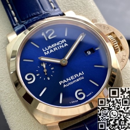 VS Factory Panerai Luminor Marina PAM01112 Goldtech™ Red Gold Size 44mm