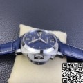 VS Factory Fake Panerai Watches Luminor GMT PAM01033 Blue Dial Size 44mm