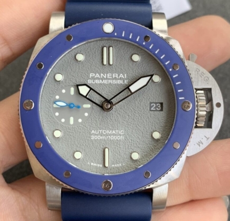 VS Factory Best Panerai Submersible Replica PAM00959 Shark Gray Dial Size 42mm 