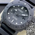 VS Factory Panerai Watch Replica Submersible PAM00979 Camouflage Black Dial Size 47mm