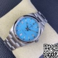 VS Factory Rolex Oyster Perpetual M126000-0006 Tiffany Blue Dial Replica