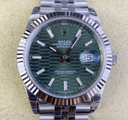 VS Factory Best Rolex Datejust M126334-0030 Mint Green Dial Replica