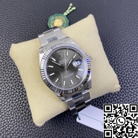 VS Factory Replica Rolex Datejust M126334-0013 Grey Dial Watches