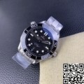 VS Factory Fake Omega Seamaster Vs Real Diver 300M 212.30.41.20.01.003 Black Dial