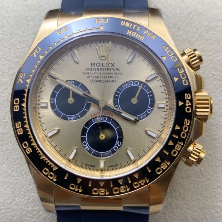 Clean Factory 2023 Rolex Cosmograph Daytona Replica M126518LN-0012 4131 Movement