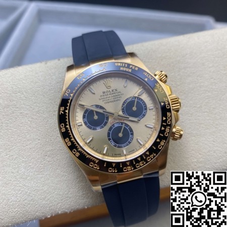 Clean Factory 2023 Rolex Cosmograph Daytona Replica M126518LN-0012 4131 Movement