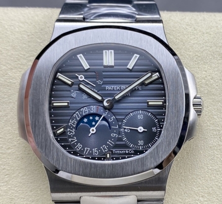 PPF Factory Replica Patek Philippe Watches Nautilus 5712 Tiffany Co-Branded Blue Dial: A Symbol of Luxury and Innovation