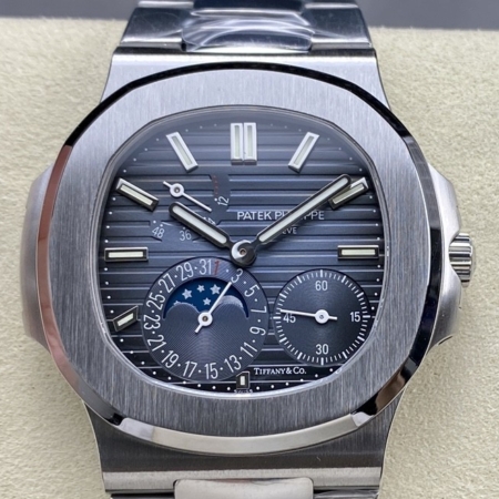 PPF Factory Replica Patek Philippe Watches Nautilus 5712 Tiffany Co-Branded Blue Dial: A Symbol of Luxury and Innovation