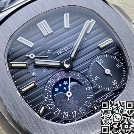 PPF Factory Replica Patek Philippe Watches Nautilus 5712 Tiffany Co-Branded Blue Dial: A Symbol of Luxury and Innovation