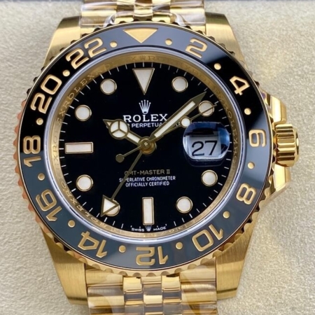 ARF Factory Rolex GMT Master II M126718GRNR-0001 Gold Watch