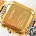 BV Factory Cartier Watch Fake Santos WGSA0030 Gold Watch Case