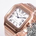 BV Factory Fake Cartier Watch Santos WGSA0018 Rose Gold Watch
