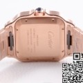 BV Factory Fake Cartier Watch Santos WGSA0018 Rose Gold Watch