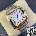 BV Factory Fake Cartier Watch De Santos W2SA0006 Golden Watch