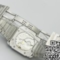 BV Factory Fake Bvlgari Octo Finissimo 103011 Silver White Dial