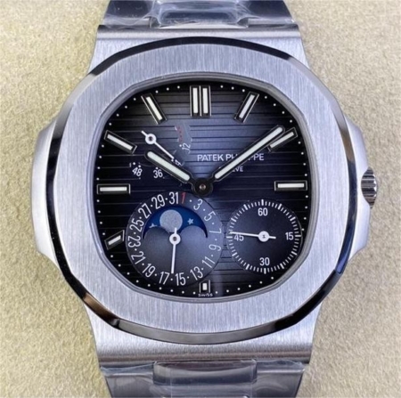 PPF Factory Patek Philippe Replica Watches Nautilus 5712/1A-001 Blue Dial