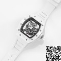 KV Factory Fake Richard Mille RM055 White Ceramics