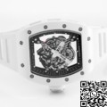 KV Factory Fake Richard Mille RM055 White Ceramics