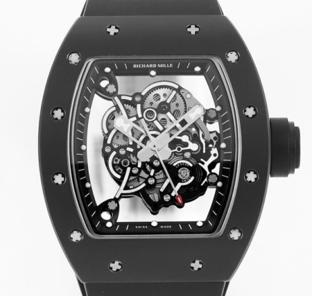 KV Factory Richard Mille Fake RM055 Black Ceramics