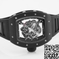 KV Factory Richard Mille Fake RM055 Black Ceramics