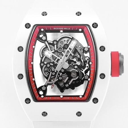 KV Factory Richard Mille 1:1 Fake RM055 V5 Red Dial