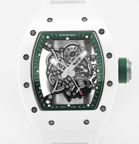 KV Factory replica Richard Mille  RM055 V5 Green Dial