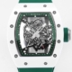 KV Factory 1:1 Replica Richard Mille RM055 V5 Green Rubber Strap