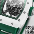 KV Factory 1:1 Replica Richard Mille RM055 V5 Green Rubber Strap