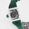 KV Factory 1:1 Replica Richard Mille RM055 V5 Green Rubber Strap